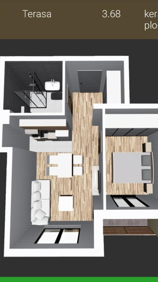 Apartman Silver Lux ซลาตีบอร์ ภายนอก รูปภาพ